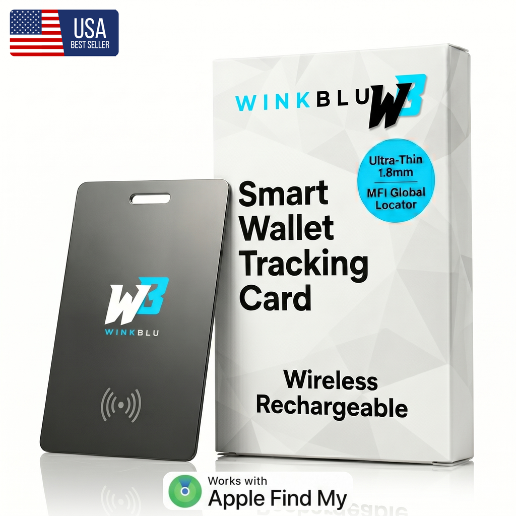 Winkblu Ultra-thin Wallet Tracking Card
